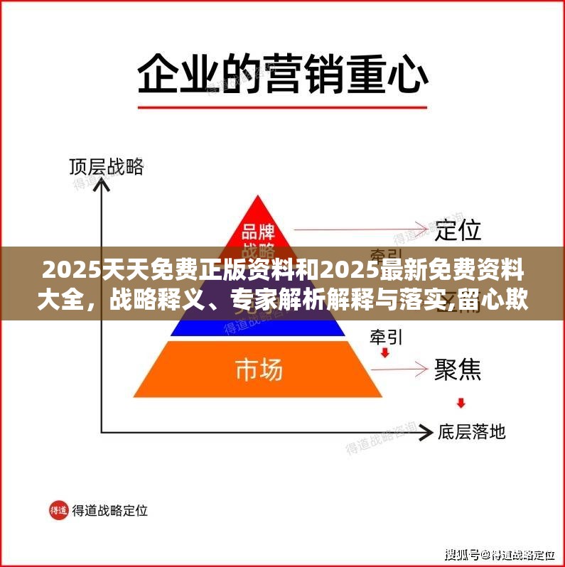 2025天天免费正版资料和2025最新免费资料大全，战略释义、专家解析解释与落实,留心欺诈性营销