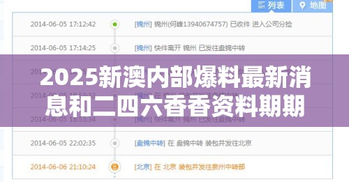 2025新澳内部爆料最新消息和二四六香香资料期期准用途，留心误导的假幌子链