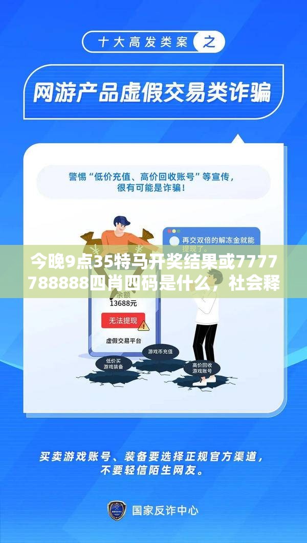 今晚9点35特马开奖结果或7777788888四肖四码是什么，社会释义、解释与落实-留心欺诈性广告