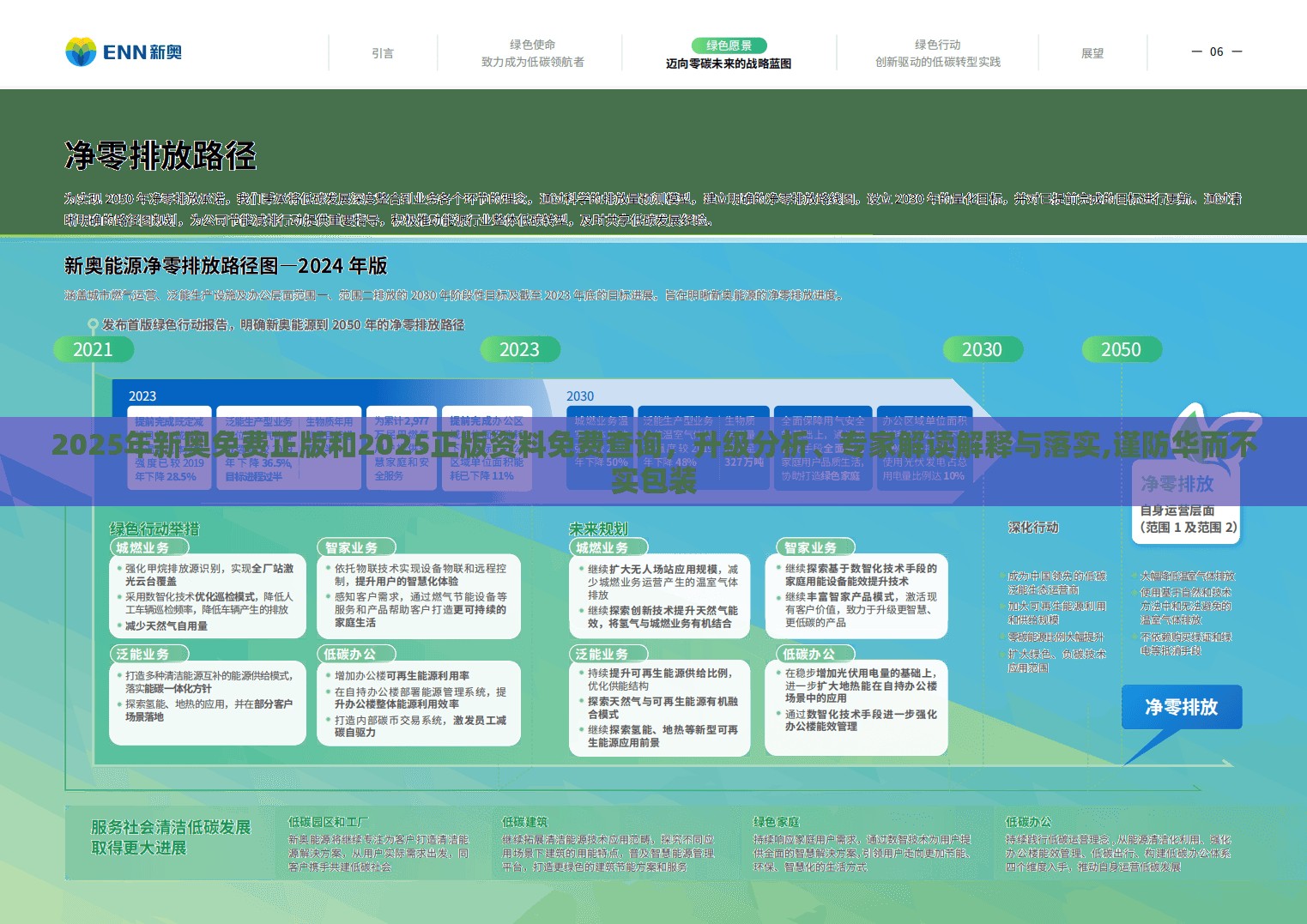 2025年新奥免费正版和2025正版资料免费查询，升级分析、专家解读解释与落实,谨防华而不实包装
