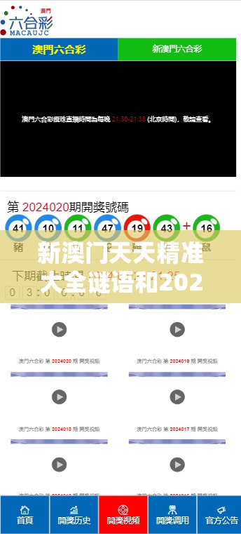 新澳门天天精准大全谜语和2025开奖结果记录查询，实用释义、专家解读解释与落实-拒绝欺骗性承诺