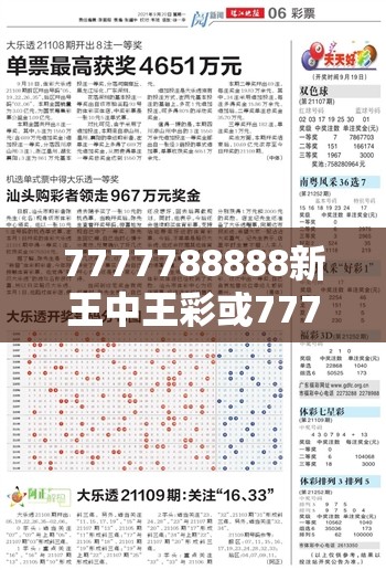 7777788888新王中王彩
