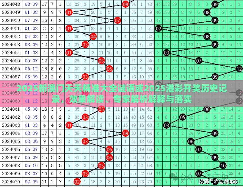 2025新澳门天天精准大全谜语或2025港彩开奖历史记录，效果解读、专家解析解释与落实