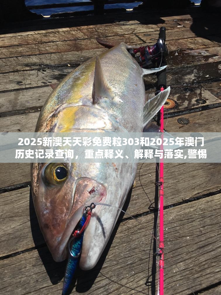 2025新澳天天彩免费粒303和2025年澳门历史记录查询，重点释义、解释与落实,警惕不实的钓鱼钩