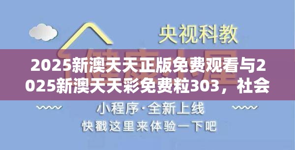 2025新澳天天正版免费观看与2025新澳天天彩免费粒303，社会释义、解释与落实-留心欺诈性广告