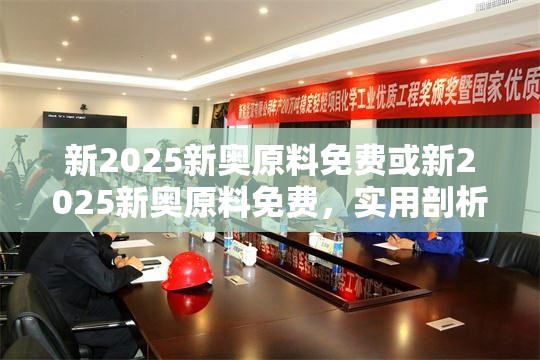 新2025新奥原料免费或新2025新奥原料免费，实用剖析、专家解读解释与落实?